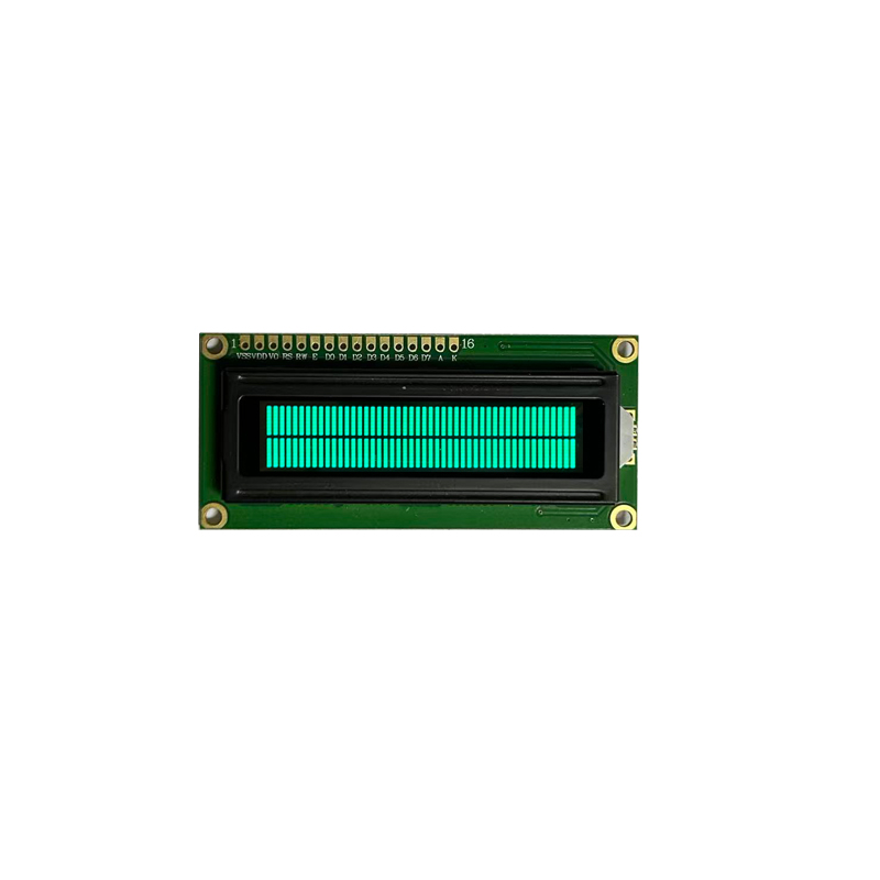 16x2 字元 LCD 顯示器綠色模組